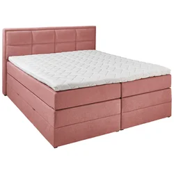 Esposa BOXSPRING POSTELJA 160 cm x 200 cm , tekstil barve korale