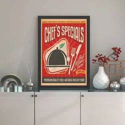 Wallity Uramljena slika Chefs Special, 55x75 cm