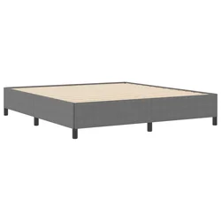 Krevet s opruga kutije Svjetlosiva 180 x 200 cm Kordura tekstil
