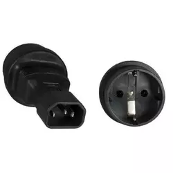 MicroConnect Napajalni adapter C14 - Schuko M-F