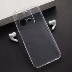 Maska Skin Silikon with pluggy za Xiaomi Redmi 15C (171mm) transparent