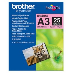 Brother Foto papir mat A3, 25 listov, 145g/m2 Inkjet
