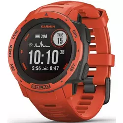 GARMIN pametni sat Instinct SOLAR (45mm), Flame Red