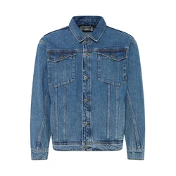 BLEND Prehodna jakna BHFRIDOS moder denim