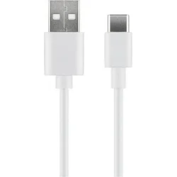 MicroConnect Kabel USB C-A 2.0, 2m, bel 480Mbps