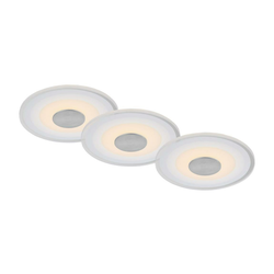 Briloner - Komplet 3x LED kupatilsko ugradno svetlo LED/6W/230V IP44 hrom