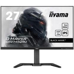 IIYAMA Monitor LED GB2745QSU-B2 27 IPS 2560 x 1440 100Hz 250cd 1300:1 1ms HDMI DP USB HUB Tilt HAS
