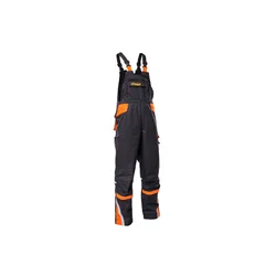 VILLAGER Radne pantalone sa tregerima teget