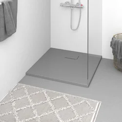 Kada za tuš SMC siva 80 x 80 cm