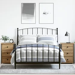 Noćni ormar s ladicama 2 pcs Smeđa 40 x 36 x 60 cm