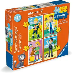 RAVENSBURGER Moja prva sestavljanka: 4v1 (2,3,4,5 kosov)