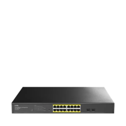 Svič 10/100/1000 16-port Cudy GS1016EPS2 Light Managed PoE+ sa 2x SFP 200W