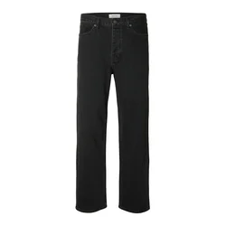 SELECTED Kavbojke črn denim