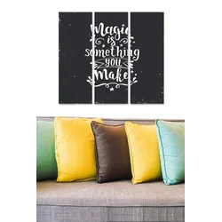 Set slika Wallity MDF394593265, 3 dijela