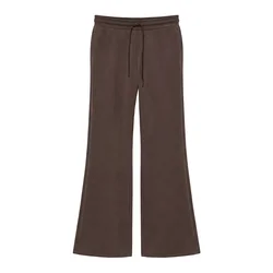 Pull&Bear Hlače temno rjava