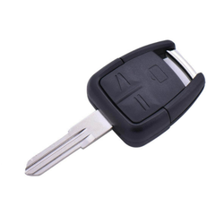 CAR 888 ACCESSORIES Kućište oklop ključa 3 dugmeta za Opel / Vauxhall crno
