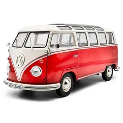 1:18 VOLKSWAGEN T1 SAMBA RDEČA / BELA 1962 - SOLIDO