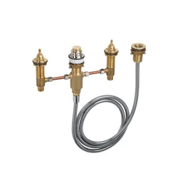 Hansgrohe, basic set za armaturo za rob kadi, s štirimi odprtinami