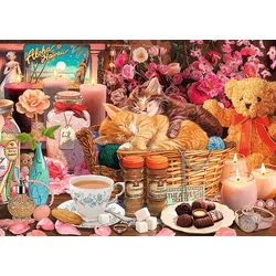 Trefl Puzzle Premium Plus Tea Time: Vse lepo 1000 kosov