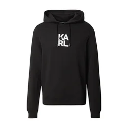 Karl Lagerfeld Majica črna/bela