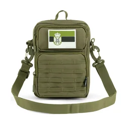 Vientor Muška torbica Crossbody mini backpack, Maslinasta