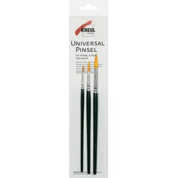 Kreul Universal Basic Synthetics Komplet okroglih čopičev 3 kos.