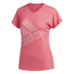 adidas SS BOS LOGO TEE, ženska majica za fitnes, pink
