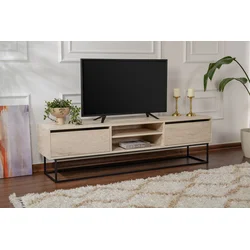 Hanah Home TV komoda Escape 180, 180x50x40 cm, Krem