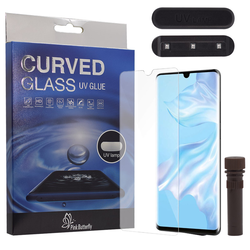Zaštitno staklo UV Glue Full Cover+ lampa za Huawei P30