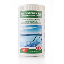 Hela Multifuncion 200 tablete hlor 5u1 (5x200gr) 1 kg