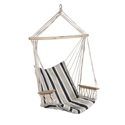 Homestar Viseča stol Swing HIP modro črtasta