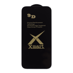 Zastitno staklo XMART 9D za iPhone 14 Pro crno