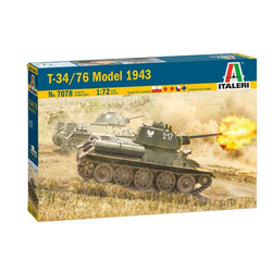 Model komplet rezervoarja 7078 - T-34/76 Model 1943 (1:72)