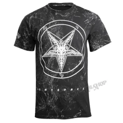 Hardcore majica moška - GOAT - AMENOMEN - OMEN001KM ALLPRINT WHITE