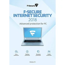 F-Secure Internet Security 2018 - 3 Device - 1 Year - Key EUROPE