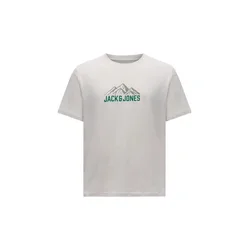 JACK & JONES Majica JJROCHE kit/zelena/kaki