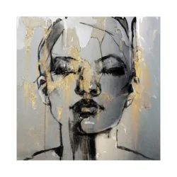Canvas Slika na platnu Eleonora, 140x140 cm