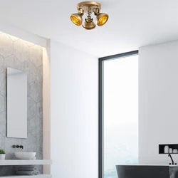 Opviq Luster Spoly-13799, 45cm, IP20, Zlatne boje
