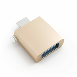Satechi Type-C v USB-A 3.0 adapter, Gold