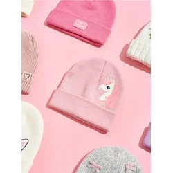 Sinsay - Kapa tipa beanie - pastelno roze
