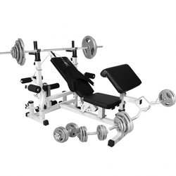 Gorilla Sports Kraftstation Universal Set Gusseisen Gripper 108 kg ( 100414-00003-0049 )