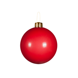 Novogodišnja ukrasna kugla Party Ball na naduvavanje 45 cm, Crvena
