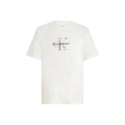 Calvin Klein Jeans Majica 20s siva / črna / bela