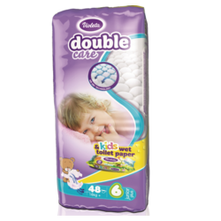 Violeta Pelene Double Care AIR DRY JUNIOR PLUS - 6 jumbo (16+ kg., 48 kom) + GRATIS Baby vlažni toaletni papir
