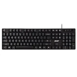Acer AKW100/Žični USB-A/CZ-SK postavitev/Črna GP.KBD11.05R