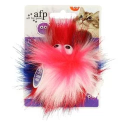 Žoga za muce FLUFFY - pink