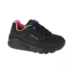 SKECHERS Patike za devojčice UNO LITE - RAINBOW S crne