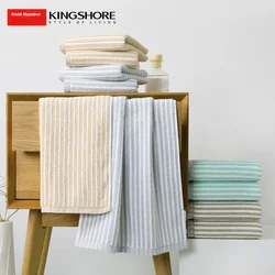 King Shore Set peškira, 34x68cm, 10 komada, Višebojni