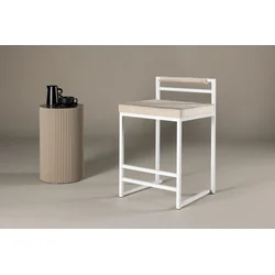 Venture Design Barski stol Opelika 42x46,5x80,5 cm bež