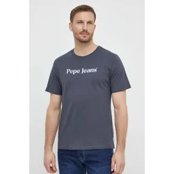 Pepe Jeans Bombažna kratka majica CLIFTON